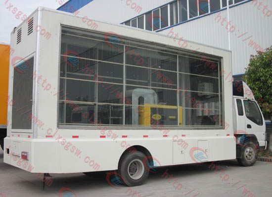 卷軸式廣告宣傳車