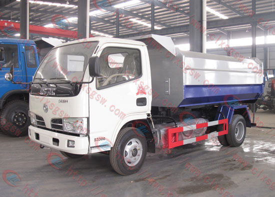 多利卡對(duì)接式垃圾車