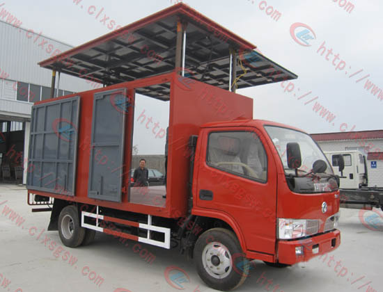 雙排座三面展開舞臺車