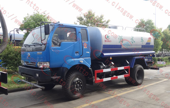 國四東風小卡灑水車