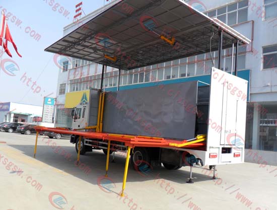 頂部升起舞臺(tái)車